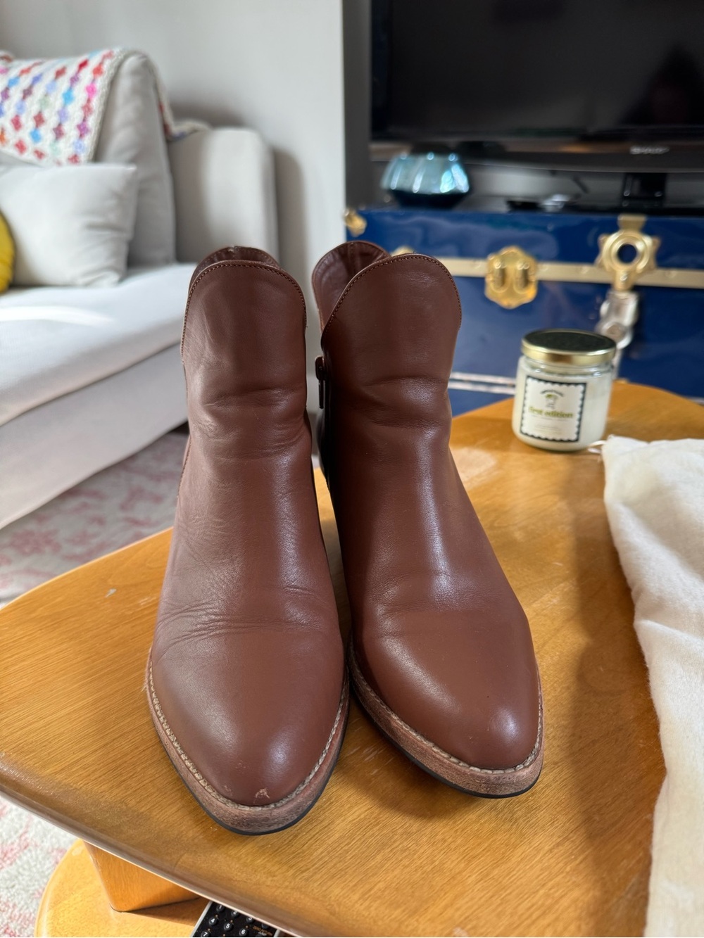 Poppy Barely Two Point Five Ankle Boots